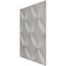 Ekena Millwork 19 5/8in. W x 19 5/8in. H Wallflower EnduraWall Decorative 3D Wall Panel Covers 2.67 Sq. Ft. WP20X20WACCH - alternate 5